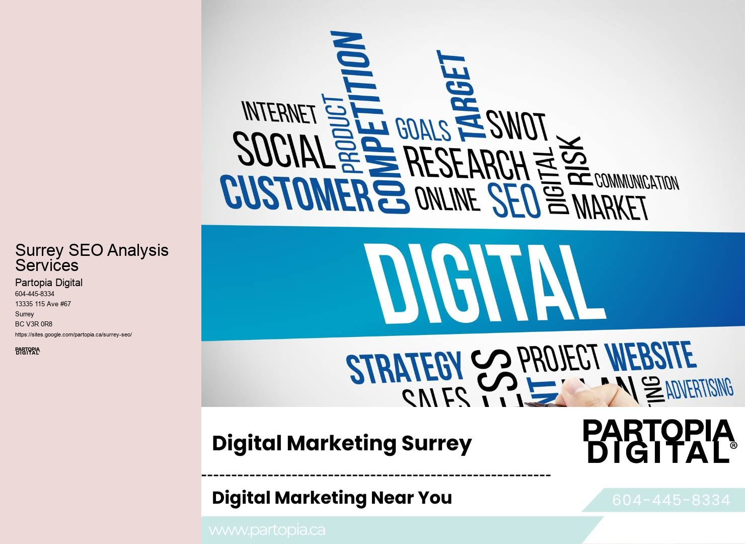 Surrey SEO Support Services