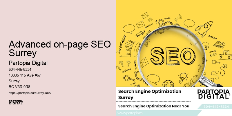 SEO provider Advanced on-page SEO Surrey