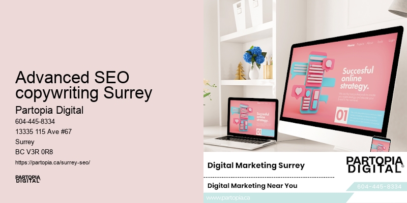 Advanced SEO copywriting Surrey SEO agency services