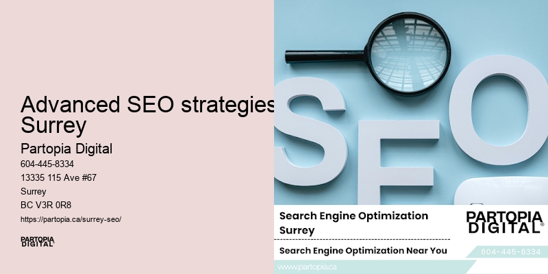 Advanced SEO strategies Surrey on-page SEO optimization