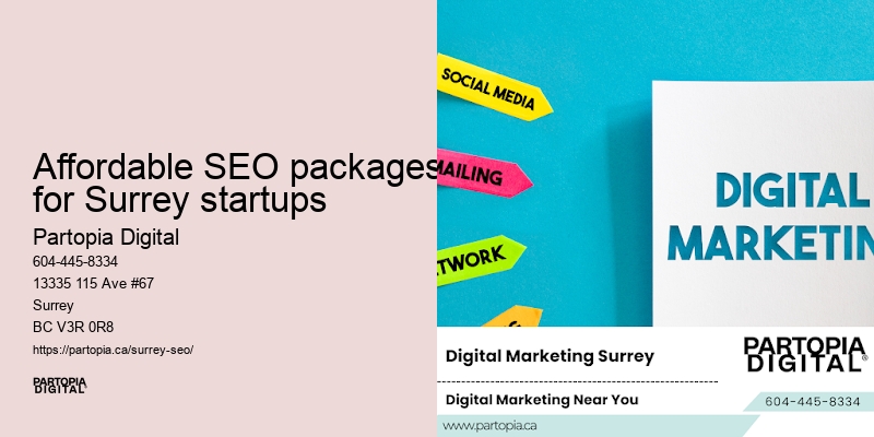 SEO agency near me Affordable SEO packages for Surrey startups BC