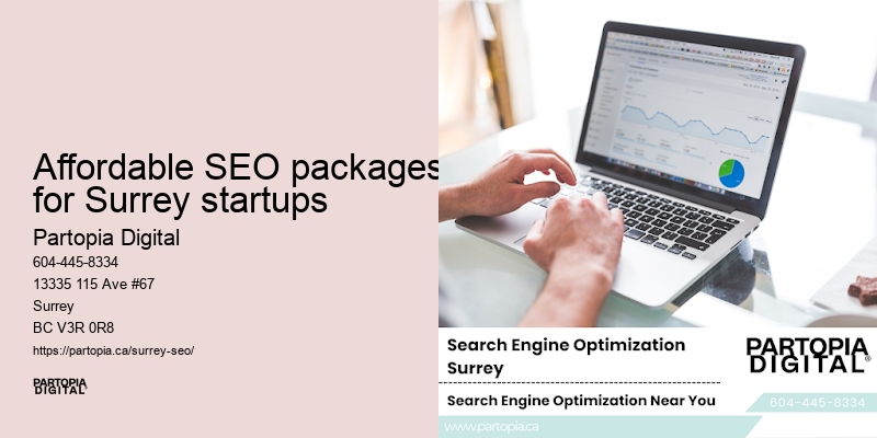 Affordable SEO packages for Surrey startups SEO packages