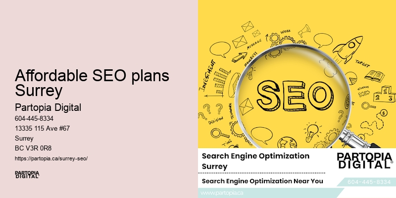 SEO planning Affordable SEO plans Surrey