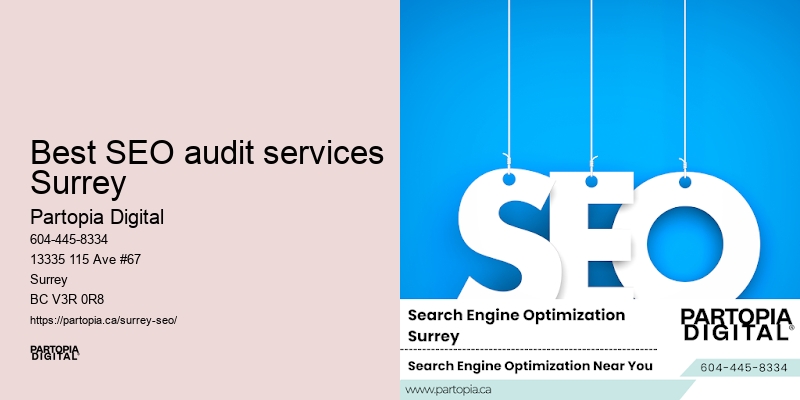 SEO services comparison Best SEO audit services Surrey