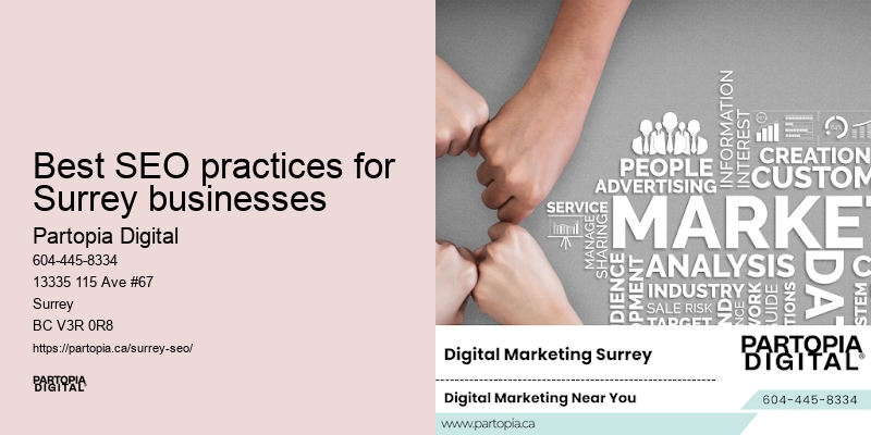 Small business SEO services Best SEO practices for Surrey businesses