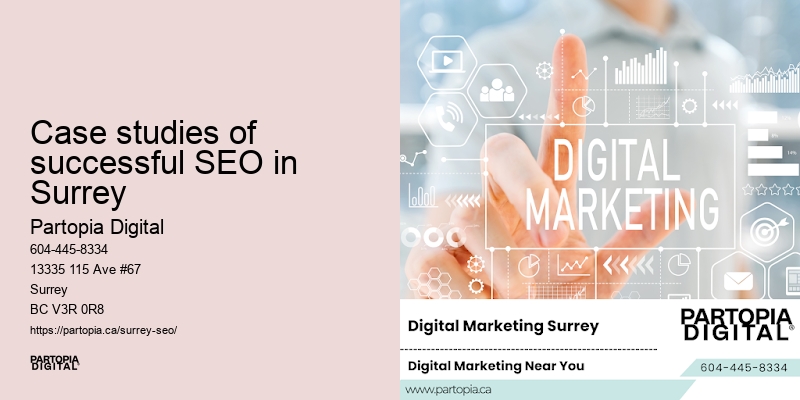 Effective SEO for Case studies of successful SEO in Surrey businesses