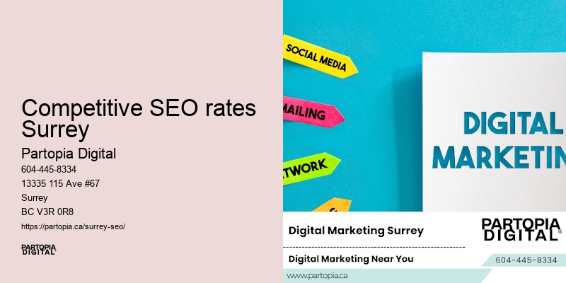 Top SEO firm Competitive SEO rates Surrey