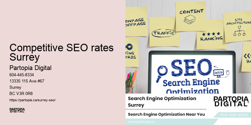 Top Local SEO Services Competitive SEO rates Surrey