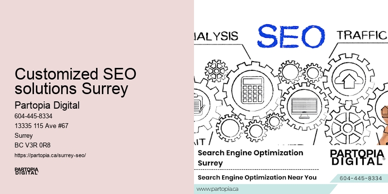 Customized SEO solutions Surrey