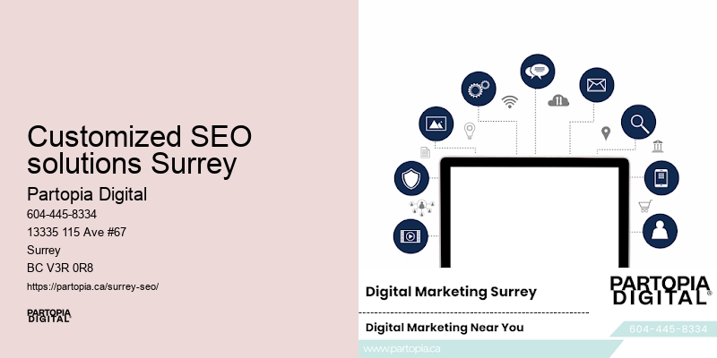 Customized SEO solutions Surrey SEO trend analysis
