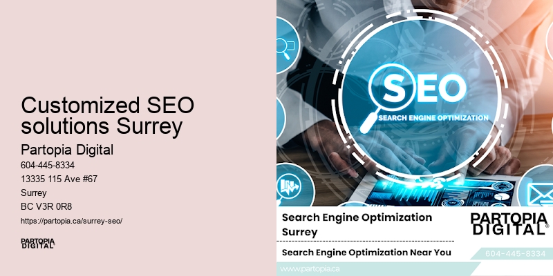 On-page SEO Customized SEO solutions Surrey