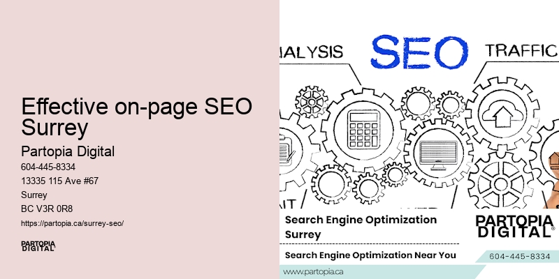Effective on-page SEO Surrey