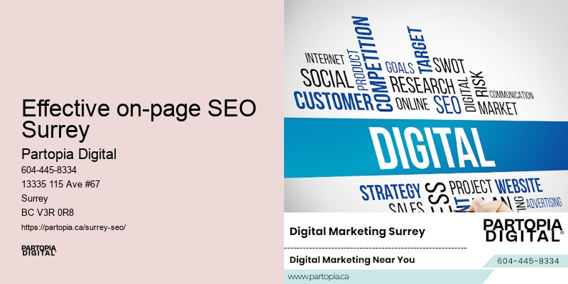Local SEO packages and deals Effective on-page SEO Surrey