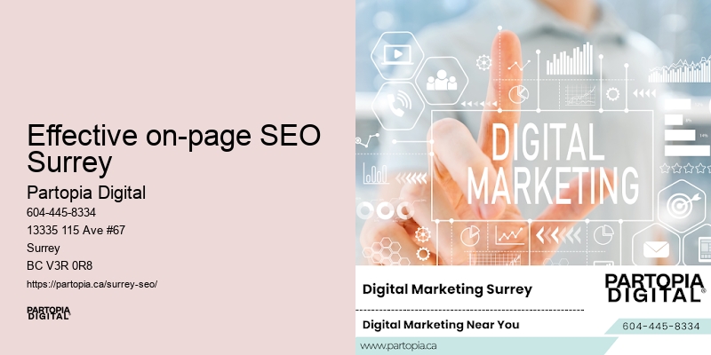 Local SEO solutions Effective on-page SEO Surrey