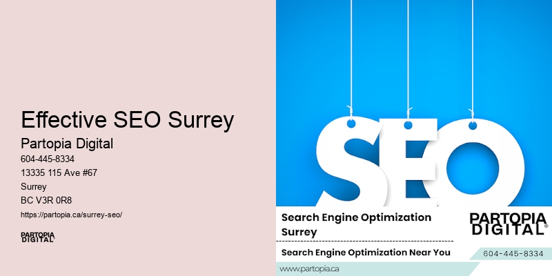 Effective SEO Surrey SEO for real estate