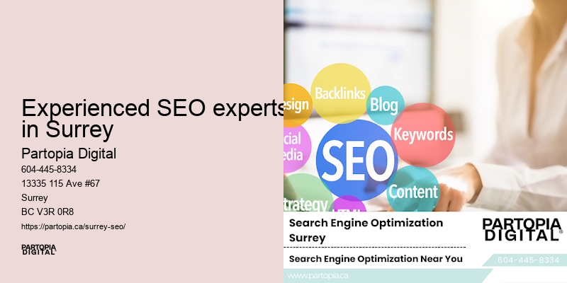 Local SEO marketing Experienced SEO experts in Surrey