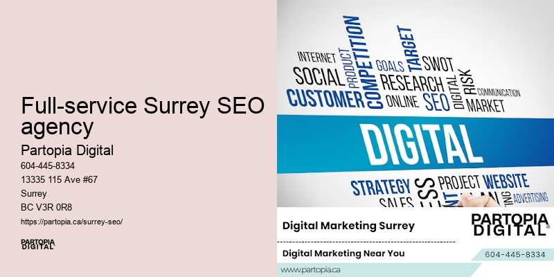 Improve SEO Ranking Full-service Surrey SEO agency