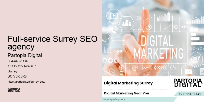 Full-service Surrey SEO agency SEO plans