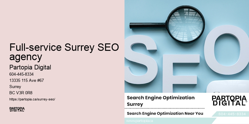 Full-service Surrey SEO agency SEO content optimization