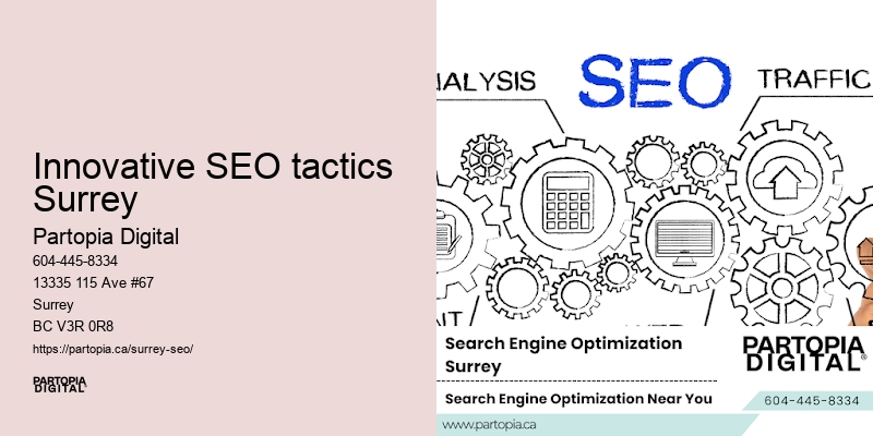 Innovative SEO tactics Surrey