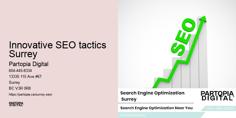 Leading SEO services Innovative SEO tactics Surrey