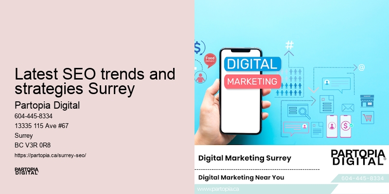 Effective SEO techniques Latest SEO trends and strategies Surrey