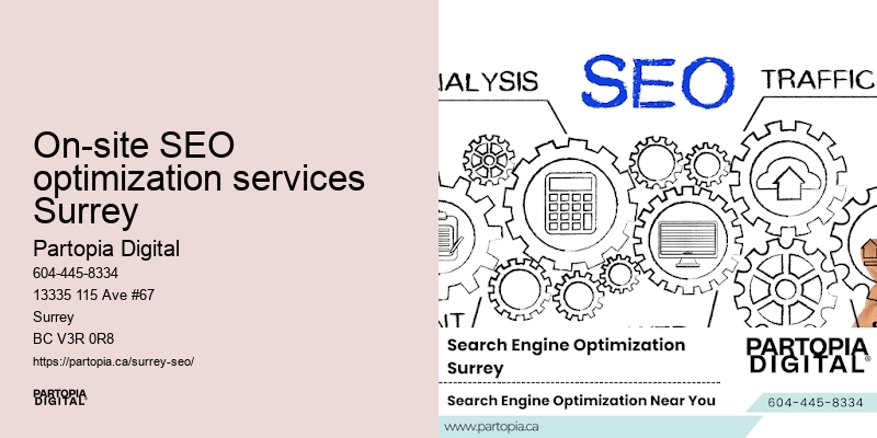 On-site SEO optimization services Surrey