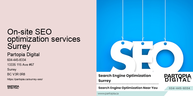 SEO campaigns On-site SEO optimization services Surrey