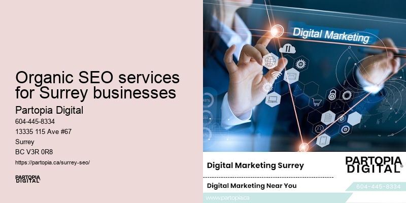 Organic SEO services for Surrey businesses SEO specialist for e-commerce