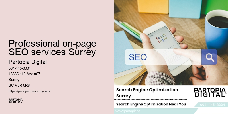 Professional SEO Specialists Professional on-page SEO services Surrey