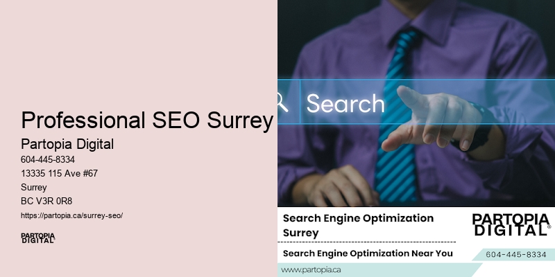 Professional SEO Surrey SEO growth