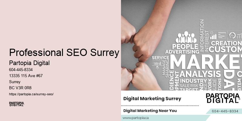 SEO for Professional SEO Surrey businesses