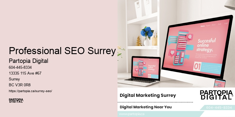 Professional SEO Surrey SEO solutions