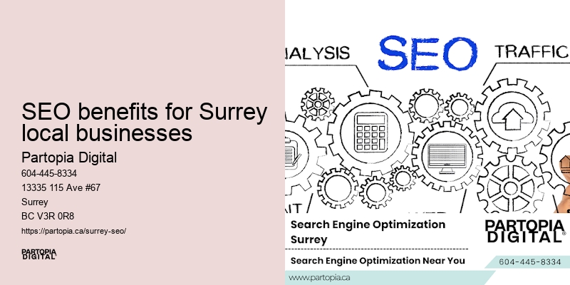 SEO benefits for Surrey local businesses SEO service agreements