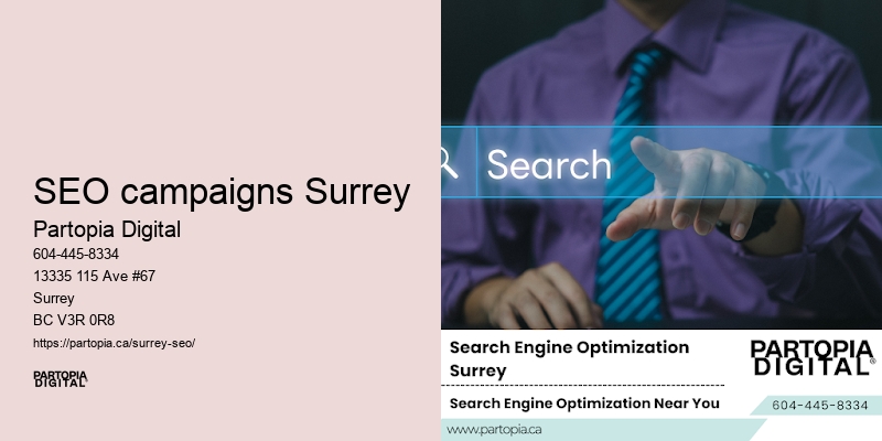 SEO campaigns Surrey SEO organic traffic