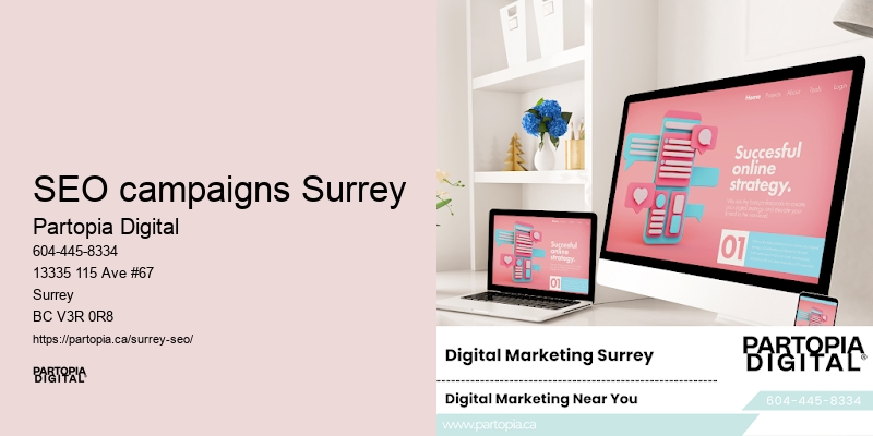 SEO content SEO campaigns Surrey