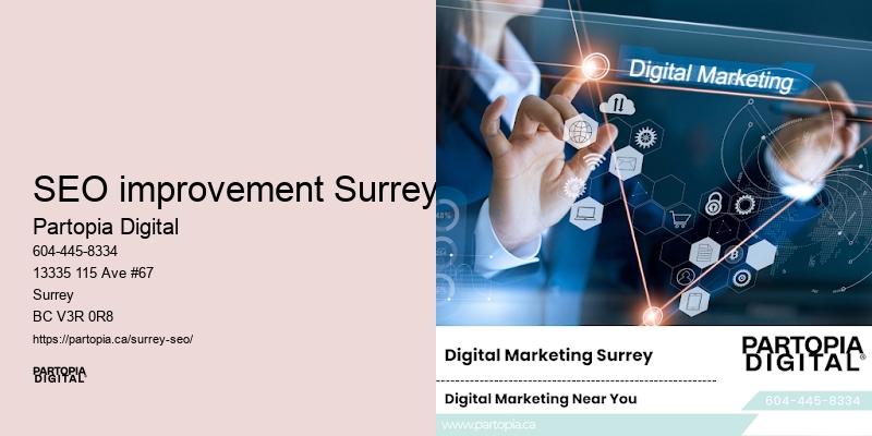 SEO improvement Surrey SEO project timeline