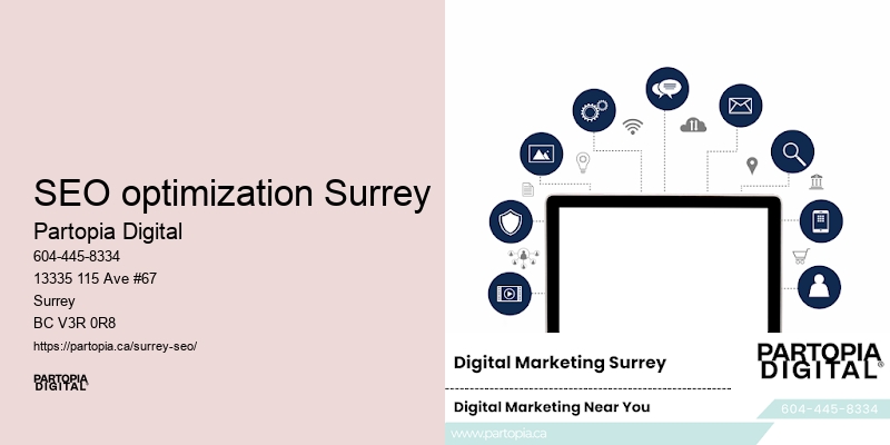 Local SEO strategy SEO optimization Surrey