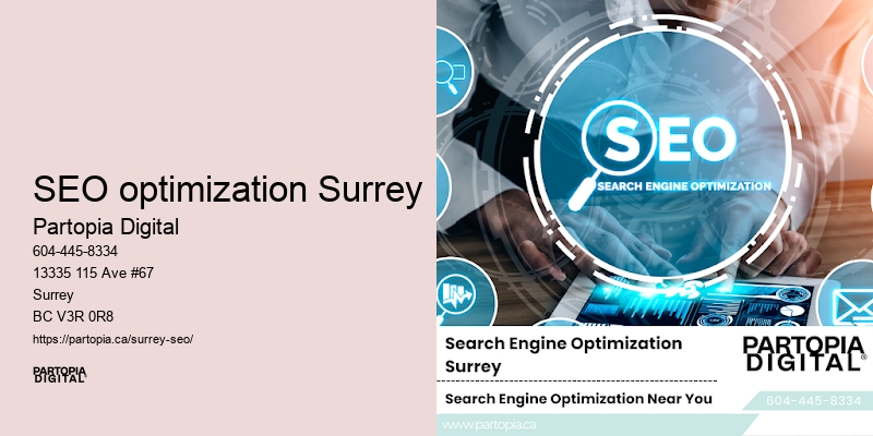 SEO optimization Surrey SEO content distribution
