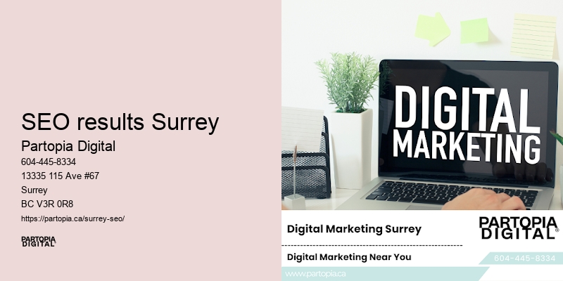 Reliable SEO consultants SEO results Surrey