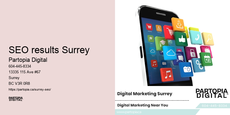 SEO results Surrey SEO innovation