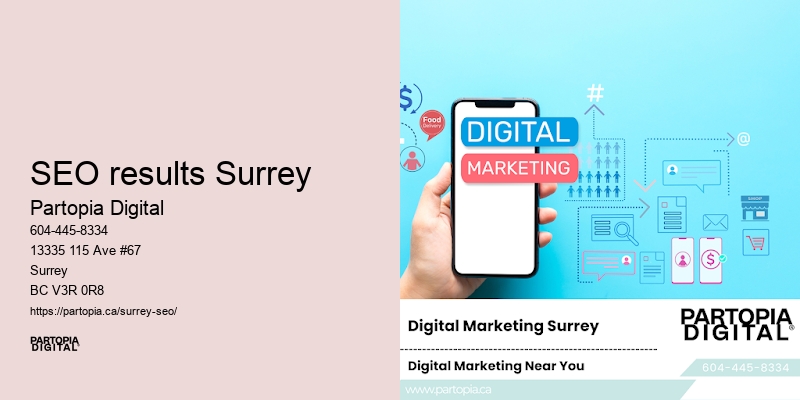 SEO optimization services SEO results Surrey