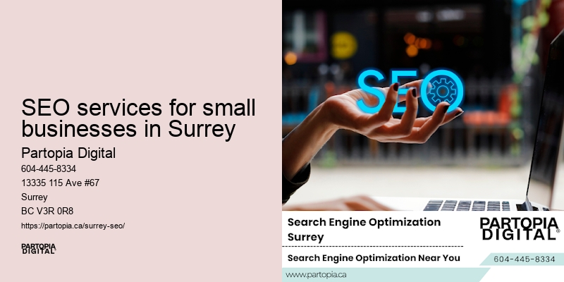 SEO performance SEO services for small businesses in Surrey