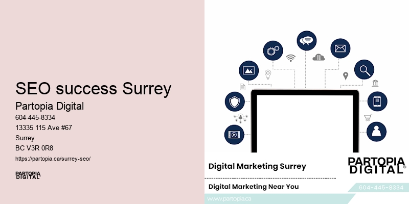 SEO web design SEO success Surrey