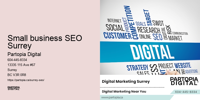 Small business SEO Surrey SEO strategy