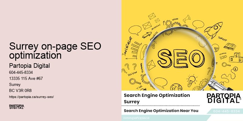Top Local SEO Services Surrey on-page SEO optimization