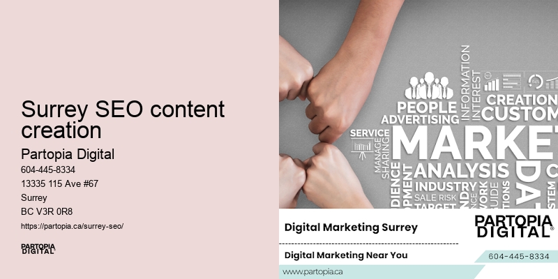 SEO strategies for Surrey SEO content creation businesses