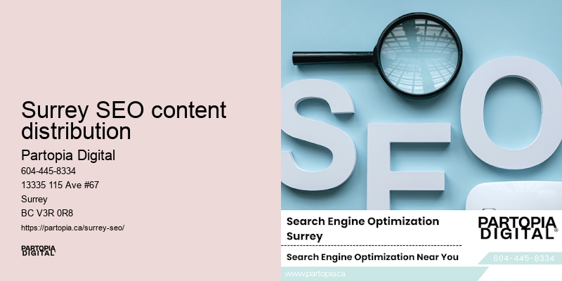 Full-service SEO Surrey SEO content distribution