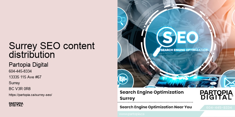 SEO competitor analysis Surrey SEO content distribution