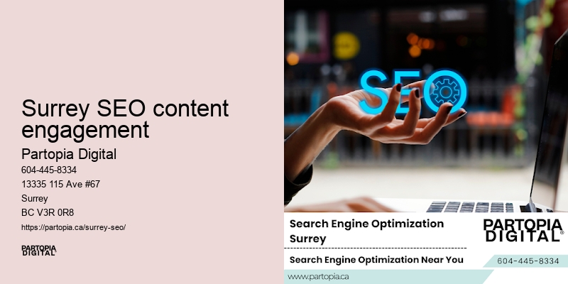 Advanced SEO strategies Surrey SEO content engagement